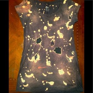 Handmade Distressed T shirt
